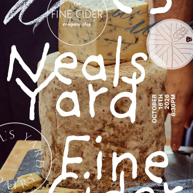 e5 X Neals Yard Dairy X Fine Cider